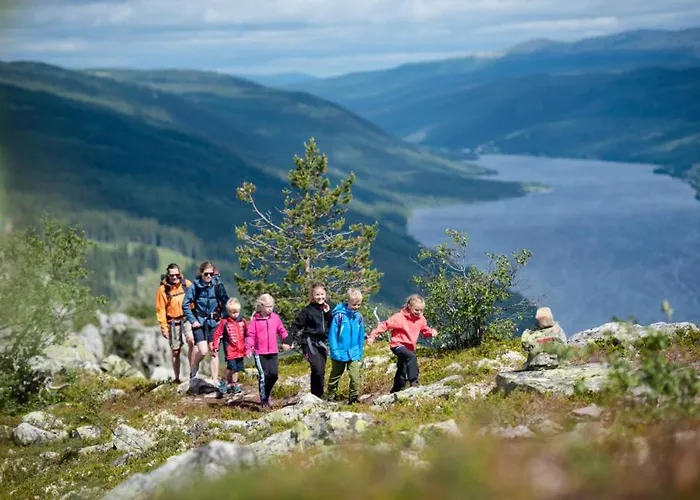 Koselig - Trysilfjellet In Og Out 4 Soverom, 2 Bad, Badstue, Fiber Bredband Og Elbillader Dom wakacyjny Trysil